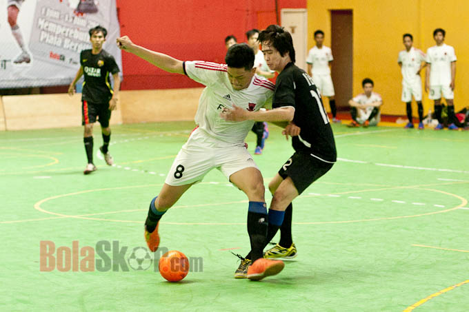 FE UNJ Bantai IBN, UKOR UI Sudahi Langkah BSI<!--idunk-->Bolaskor Kampus Futsal Challenge 2014