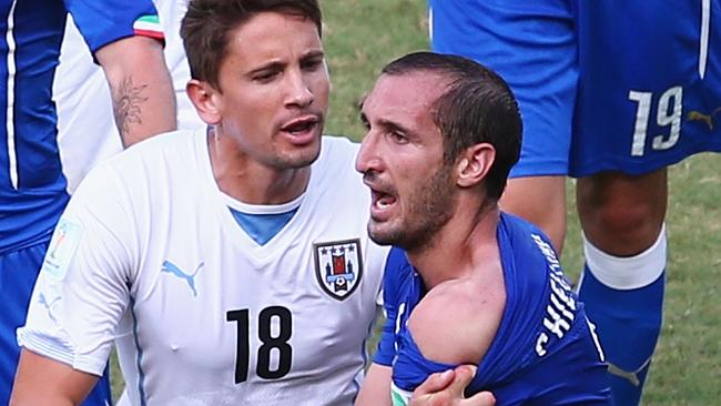 Chiellini Nilai Hukuman Suarez Berlebihan
