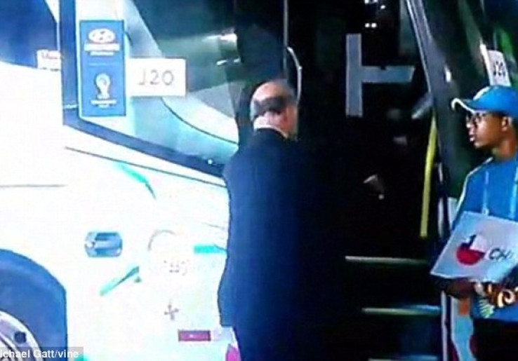 Waduh, Del Bosque Salah Masuk Bus Timnas Chili