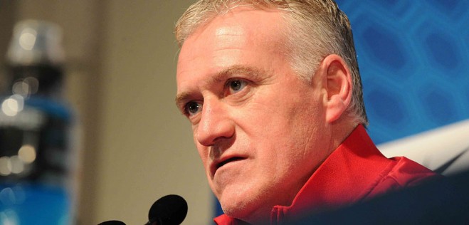 Prancis Imbang, Deschamps Senang