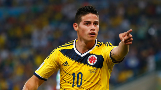 Raih Sepatu Emas, Ini Komentar James Rodriguez
