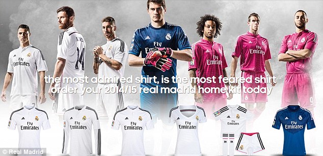 Real Madrid Luncurkan Kostum Warna Pink