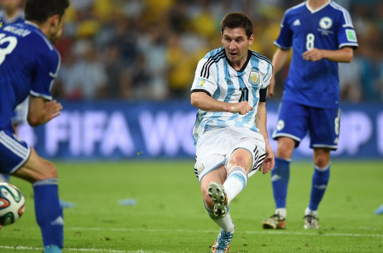 Magis Messi Antar Argentina Tekuk Bosnia-Herzegovina<!--idunk-->Grup F
