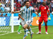 Dua Gol Messi Sementara Bawa Argentina Ungguli Nigeria <!--idunk-->Babak I