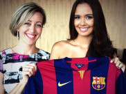 Miss World 2013 Seksi Ini Jadi Fans Terbaru Barcelona