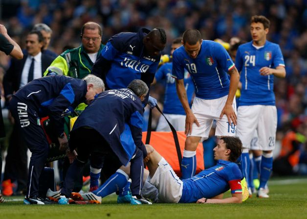 Patah Tulang, Mimpi Montolivo ke Piala Dunia Sirna