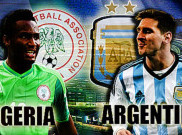 Susunan Pemain Nigeria vs Argentina