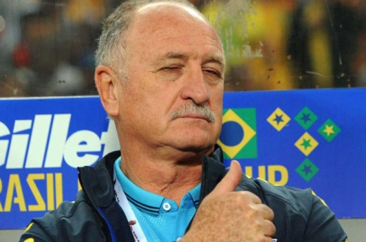 Scolari Impikan Brasil Hadapi Argentina di Final Piala Dunia 2014