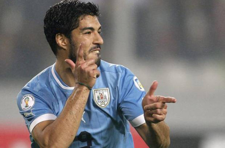 Dihajar Kosta Rika, Uruguay Paksakan Suarez Hadapi Inggris