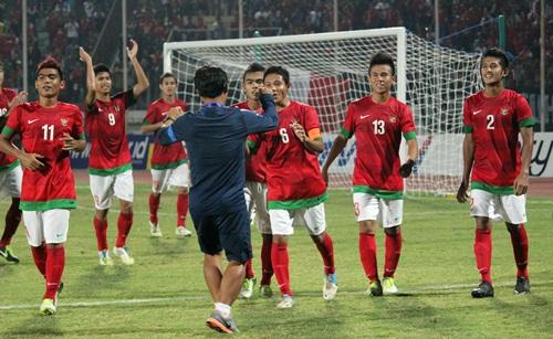 Timnas U-19 Unggul 3-0 di Babak Pertama