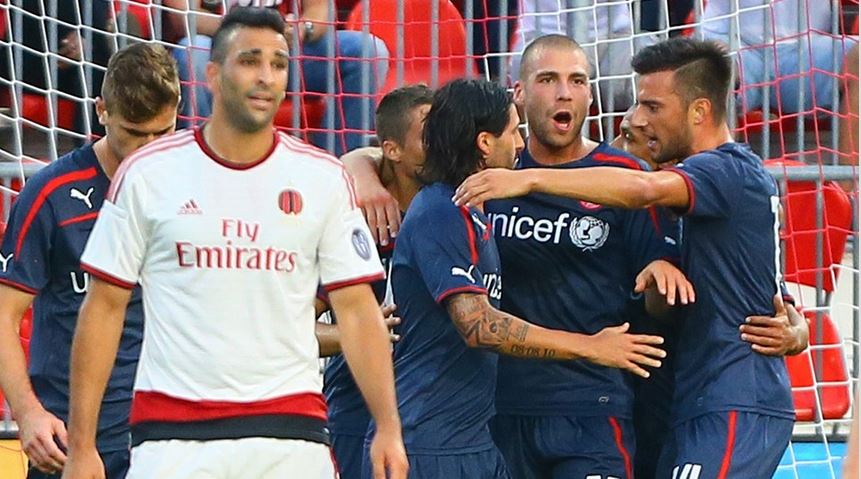 Olympiakos Permak AC Milan Tiga Gol Tanpa Balas<!--idunk-->International Champions Cup