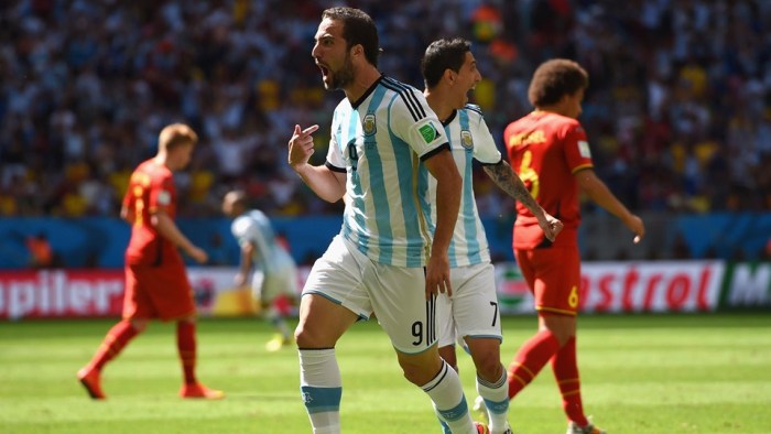 Gonzalo Higuain Bawa Argentina Ungguli Belgia<!--idunk-->Babak I