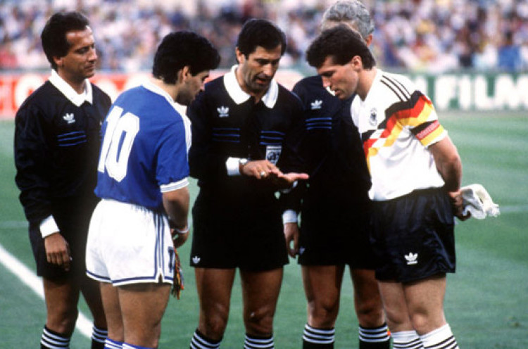(VIDEO) Memori Final Piala Dunia 1990: Argentina Vs Jerman