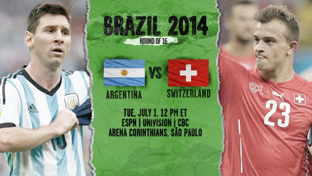 Susunan Pemain Argentina vs Swiss
