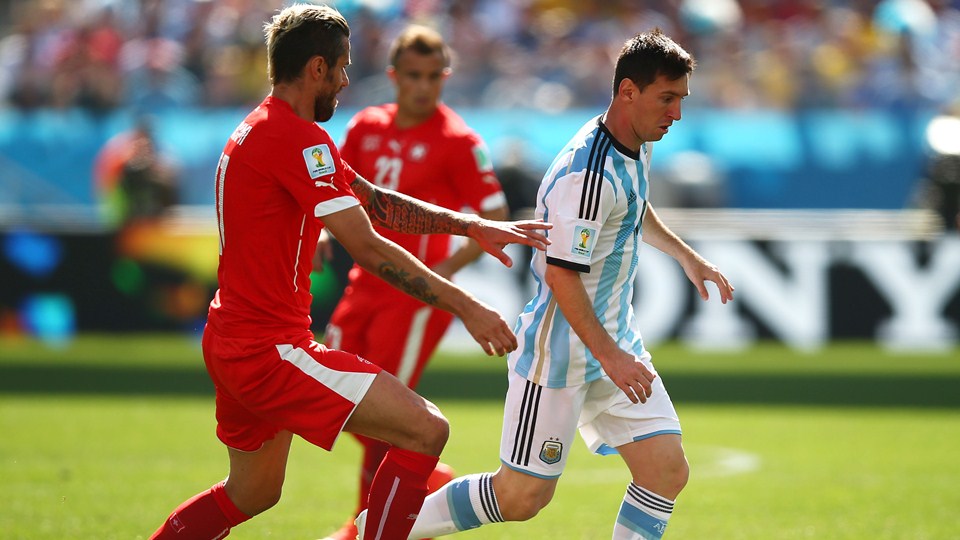 Tempo Sedang, Argentina dan Swiss tanpa Gol <!--idunk-->Babak I