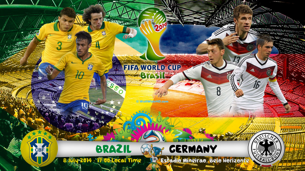 Susunan Pemain Brasil Vs Jerman