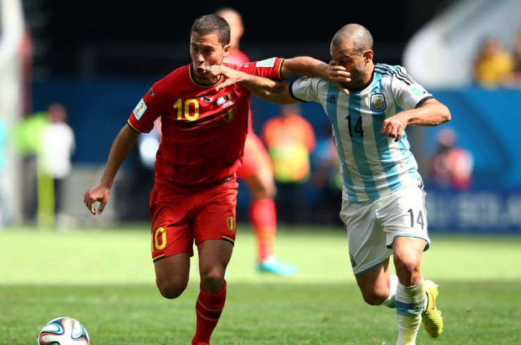 Hazard: Belgia Kurang Beruntung