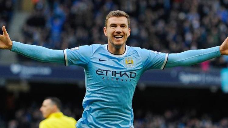 Bahagia di City, Edin Dzeko Isyaratkan Perpanjangan Kontrak