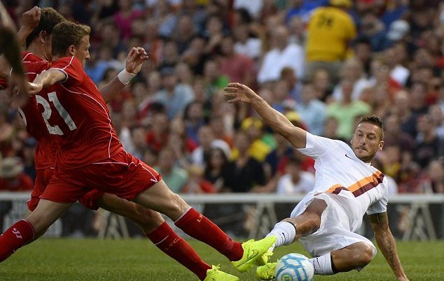 Gol Boriello Bawa Roma Bungkam Liverpool<!--idunk-->Laga Uji Coba