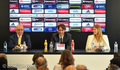 Inzaghi Resmi Diperkenalkan Sebagai Pelatih Baru AC Milan