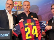 Barcelona Perkenalkan Jeremy Mathieu