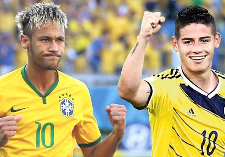 Neymar Vs Rodriguez: Siapa Terbaik?