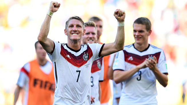 Schweinsteiger Sebut Jerman Tak Tertekan Hadapi Final