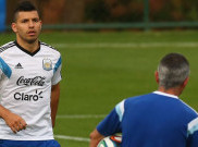 Pulih, Aguero Siap Tampil Hadapi Belanda