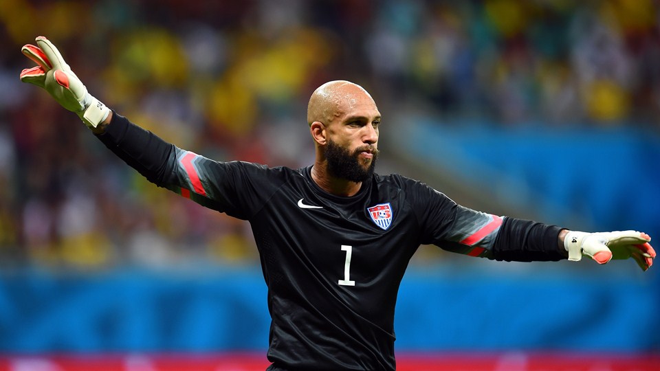 Man of the Match Belgia vs Amerika Serikat: Tim Howard