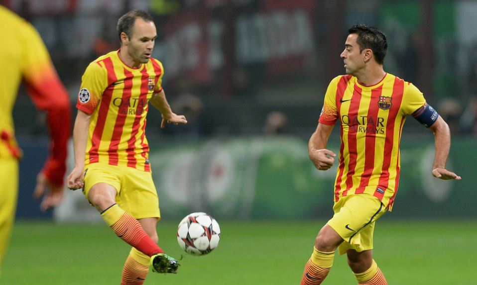 Iniesta Girang Xavi Tetap di Barca