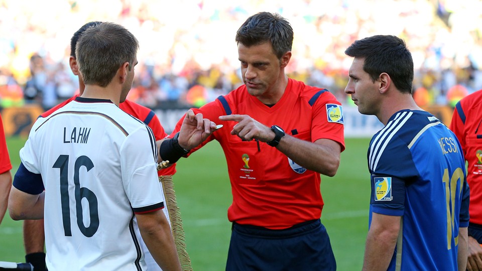 Sengit, Jerman dan Argentina Masih Kacamata<!--idunk-->Babak I Final Piala Dunia 2014