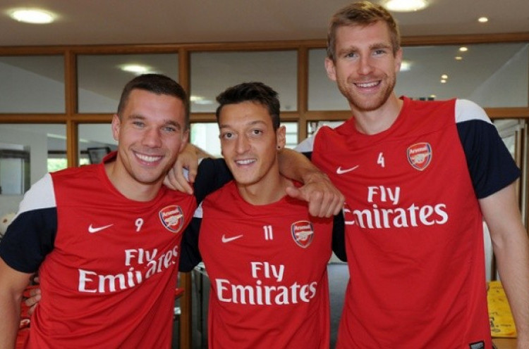 Arsenal Awali Musim Kompetisi Liga Inggris Tanpa Trio Jerman