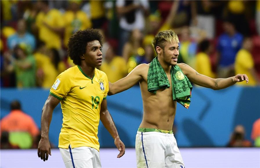 Tanpa Neymar, 2 Penggawa Brasil Pede Tembus Final <!--idunk--> Jelang Semifinal Piala Dunia 2014