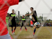 Jokowi Cetak Gol di Laga Mini Soccer
