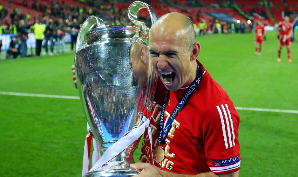 Robben Impikan Kembali Angkat Trofi Liga Champions