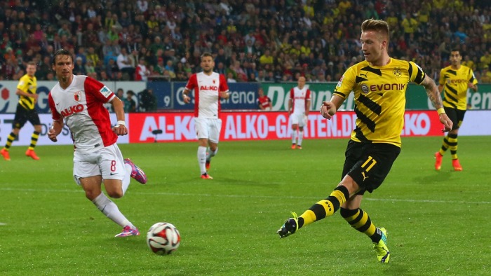 Tekuk Augsburg, Dortmund Raih Kemenangan Perdana