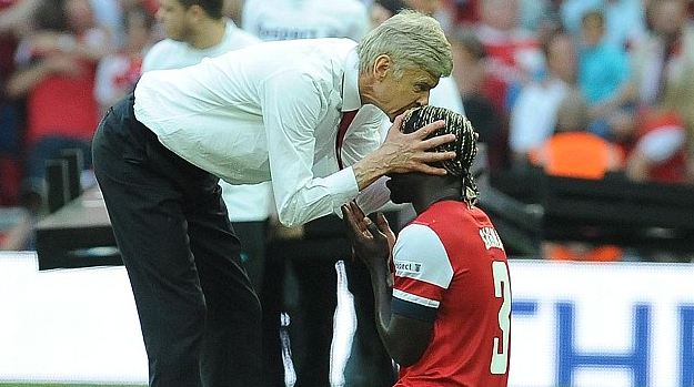 Sagna Enggan Tanggapi Kekesalan Wenger