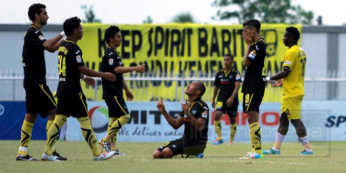 Gresik United Tahan Imbang Barito Putera
