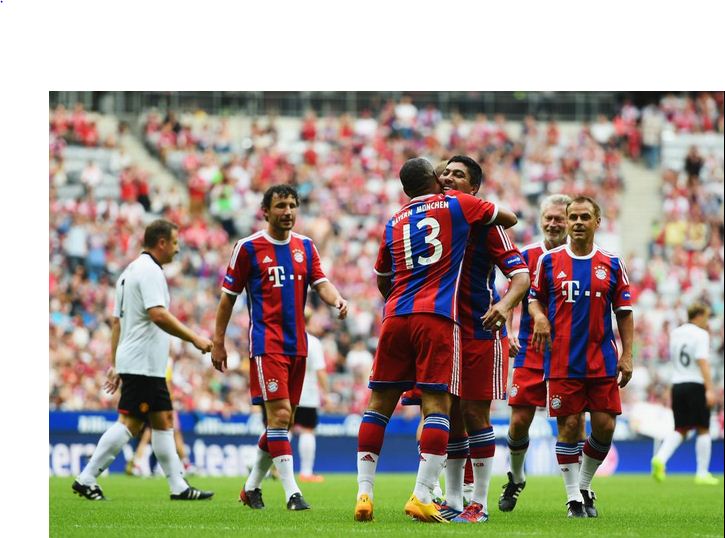 HIGHLIGHT: Bayern Muenchen Allstars vs Manchester United
