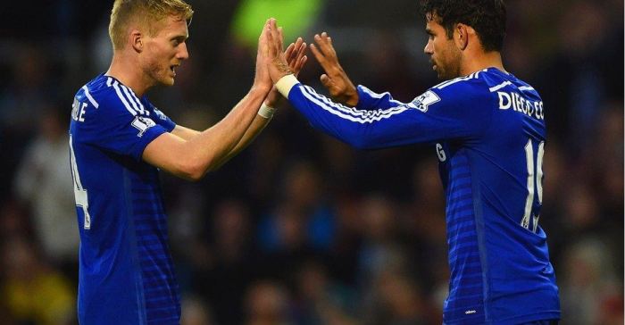 Diego Costa Cetak Gol Debut, Chelsea Ungguli Burnley <!--idunk--> Babak I