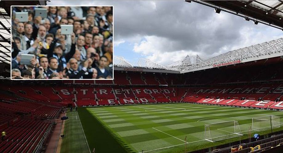 MU Larang Fans Bawa iPad ke Old Trafford