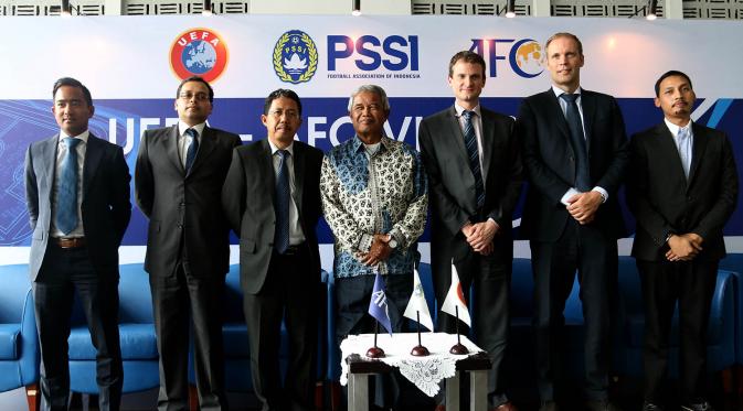 PSSI Jalin Kerjasama dengan UEFA