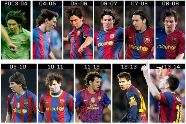 Messi Kenang Awal Karier di Barcelona