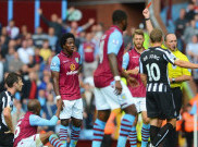 Diwarnai Kartu Merah, Aston Villa vs Newcastle Nihil Gol