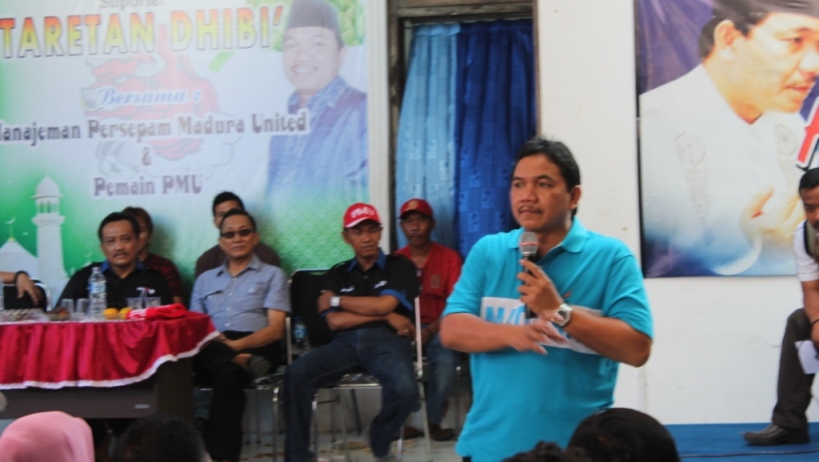 Suporter Persepam MU Taretan Dhibi' Gelar Halal Bihalal