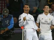 Rodriguez Girang Main Bareng Ronaldo