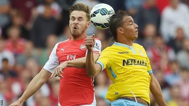 Crystal Palace Tahan Imbang Arsenal <!--idunk-->Babak I