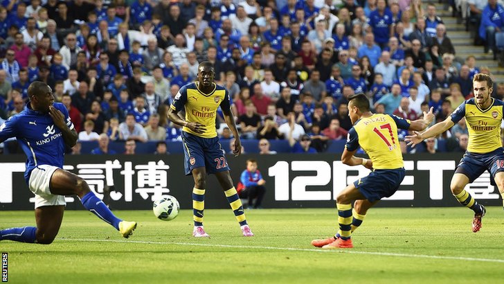 Tampil Tanpa Beban, Leicester Imbangi Arsenal <!--idunk-->Babak I
