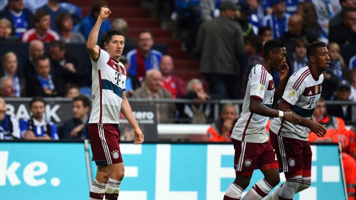 Lewandowski Bawa Bayern Ungguli Schalke <!--idunk--> Babak I