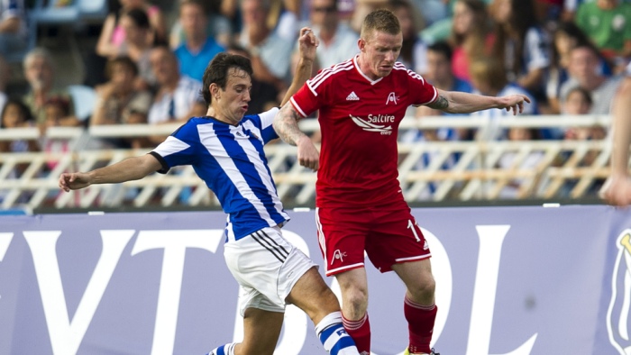 Sociedad Atasi Aberdeen, Club Brugge Hantam Brondby<!--idunk-->Kualifikasi Liga Europa